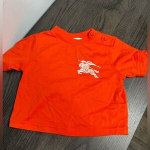 Burberry Kids Orange T-Shirt